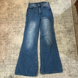 Long boot cut jeans